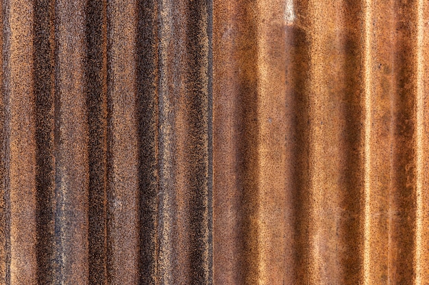 Free photo rusted galvanized iron