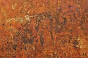 Free photo rusted metal texture