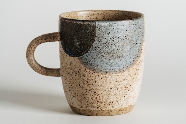 Rustic speckled mug design resource