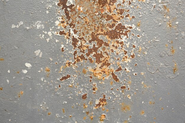 Rusty and scratched steel texture wall