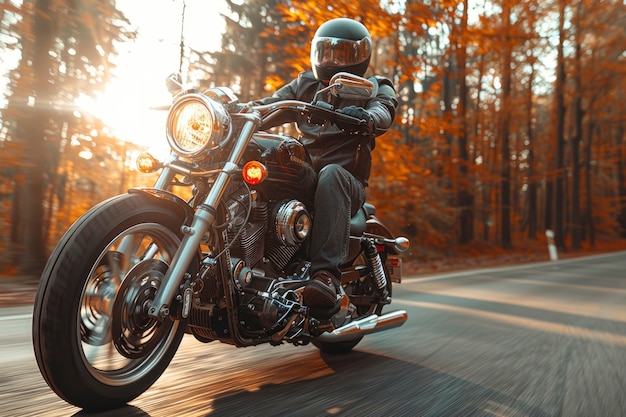 Бесплатное фото Безопасный мотоциклетный шлем