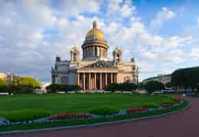 Free photo saint isaac's cathedral in st. petersburg