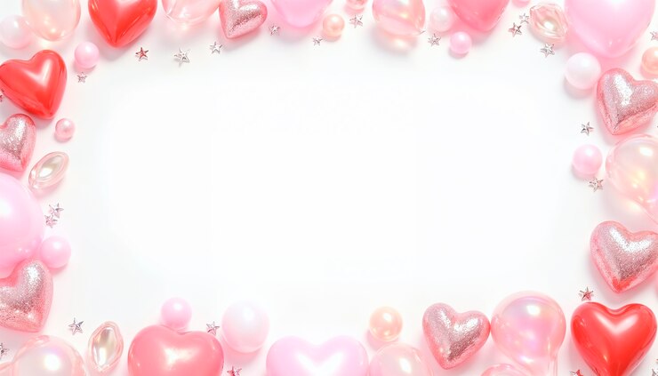 Free Photo saint valentines day frame design