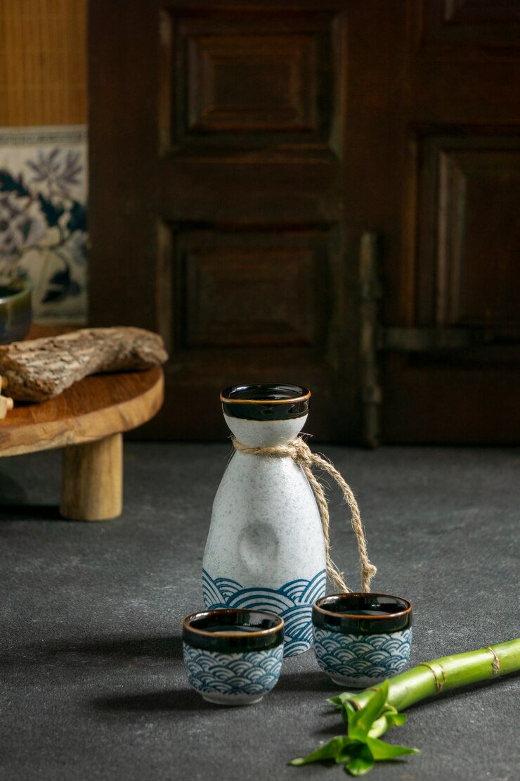 무료 Photo 사케 일본 음료 정물