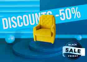 Free photo sale with special discount on chair