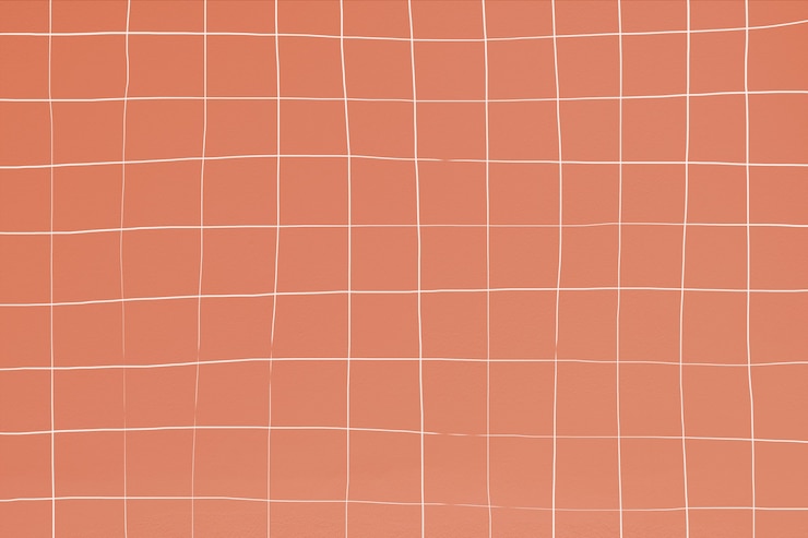 Free Photo salmon distorted geometric square tile texture background