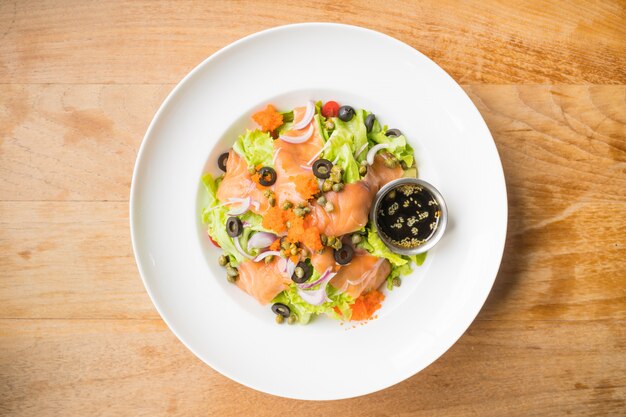 Salmon salad