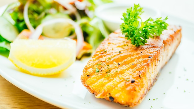 Salmon steak