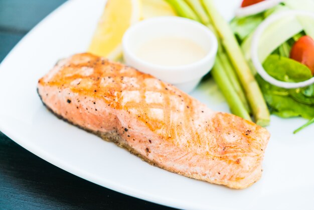 Salmon steak