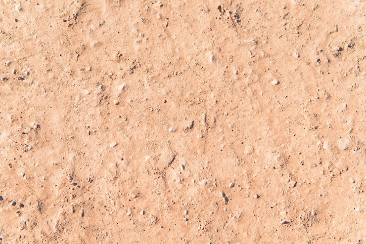 Free Photo sand ground textured.