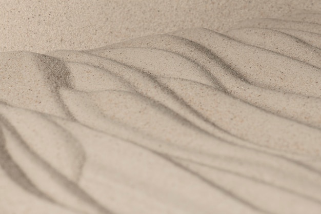 Free photo sand surface texture background in wellness concept