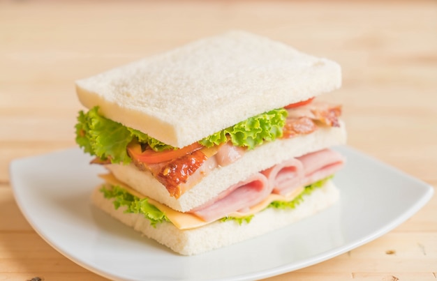 Free photo sandwich
