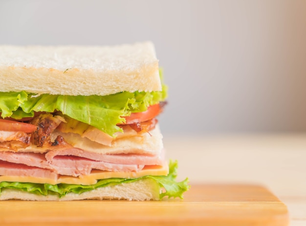 Foto gratuita sandwich