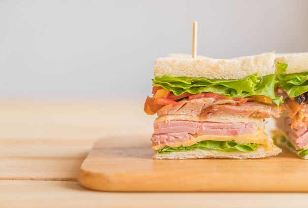Бесплатное фото Сэндвич