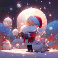 Free photo santa claus merry