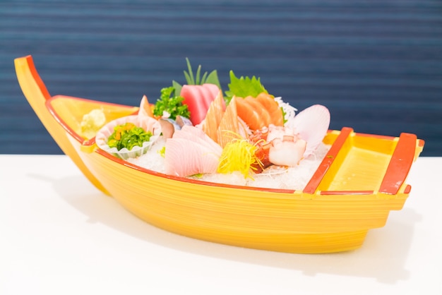 Free photo sashimi