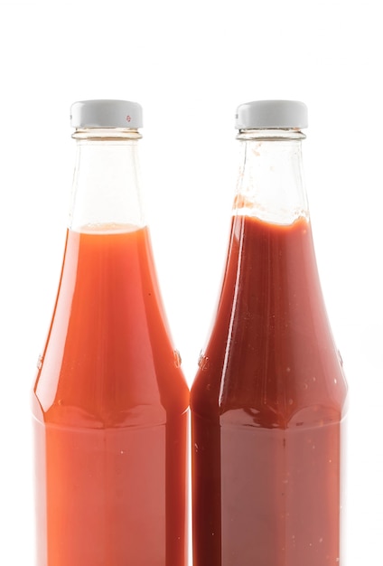 Foto gratuita bottiglia di salsa