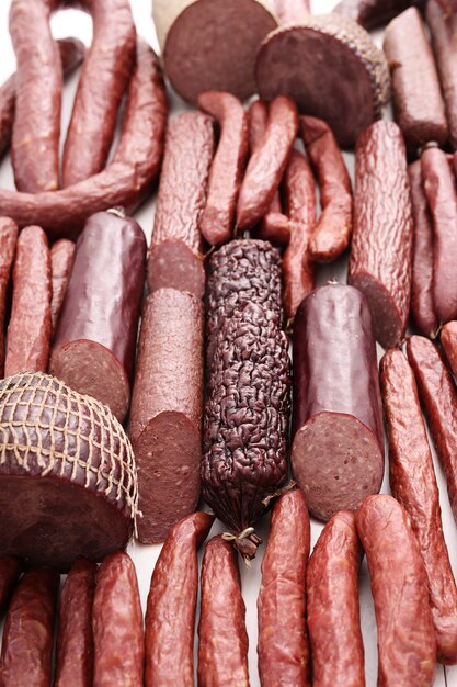 Sausages types