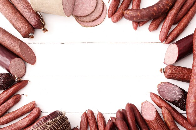 Колбаса красивое оформление 81,000+ Set Sausages Pictures