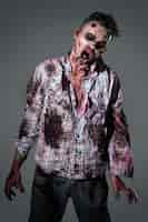 Free photo scary zombie costume cosplay