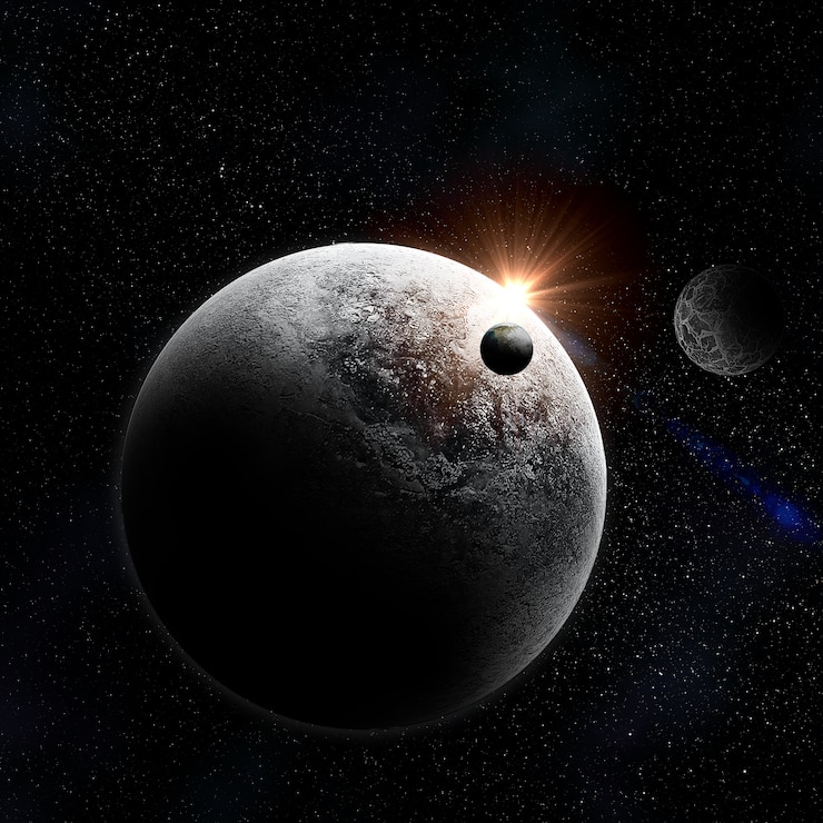 無料Photo 惑星とのシーン