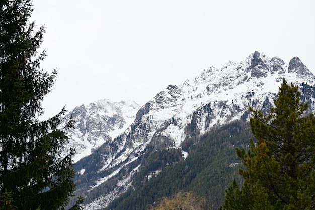 Scenic Mountains in the austrian alps