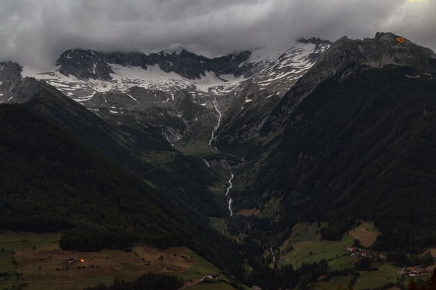 Scenic View of Mountains