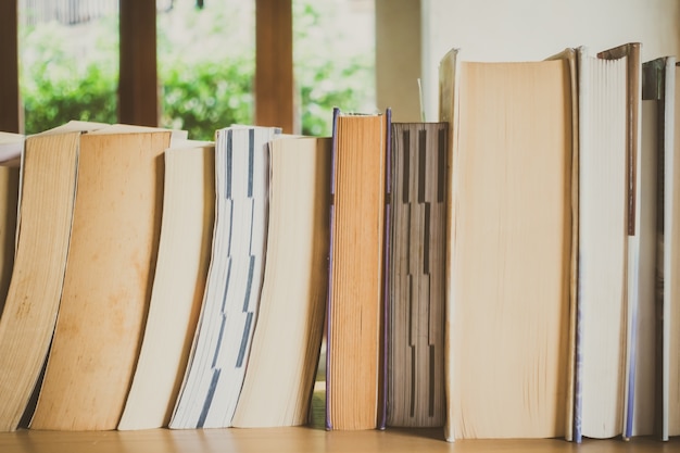 school bookshelf studying study information