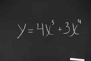 Foto gratuita equazione matematica scolastica