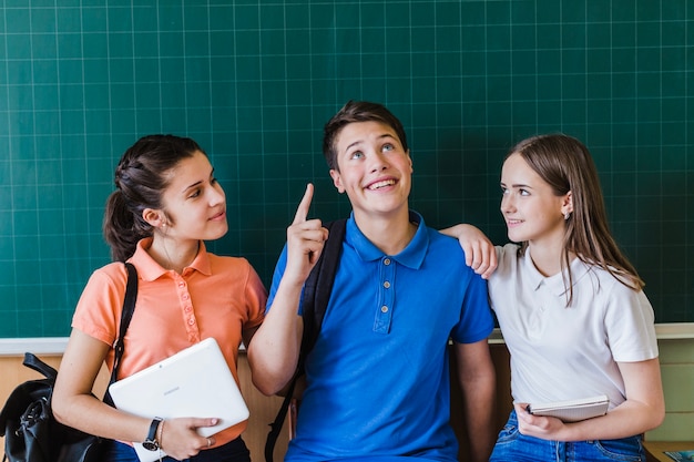 I partner della scuola e la lavagna