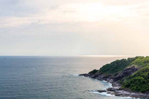 Sea seen from above