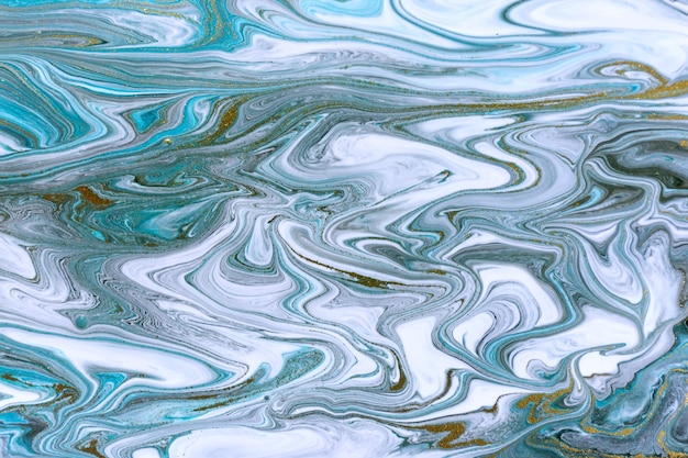 Sea style abstract marble background
