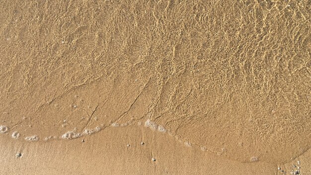 Морские волны на песчаном берегу