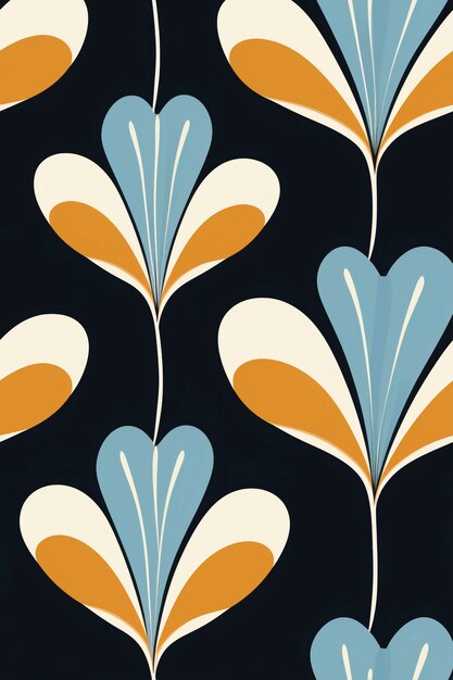 Seamless abstract pattern design