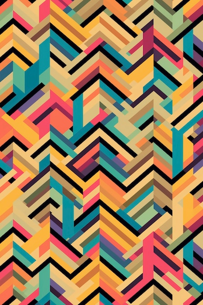 Seamless abstract pattern design