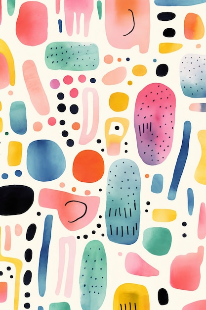 Seamless abstract pattern design