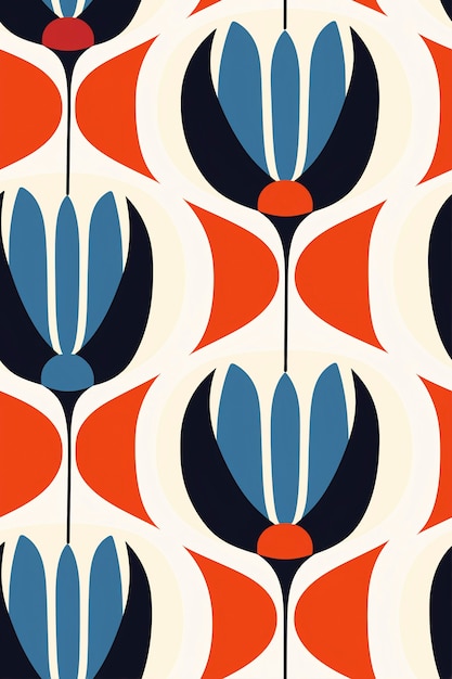 Seamless abstract pattern design