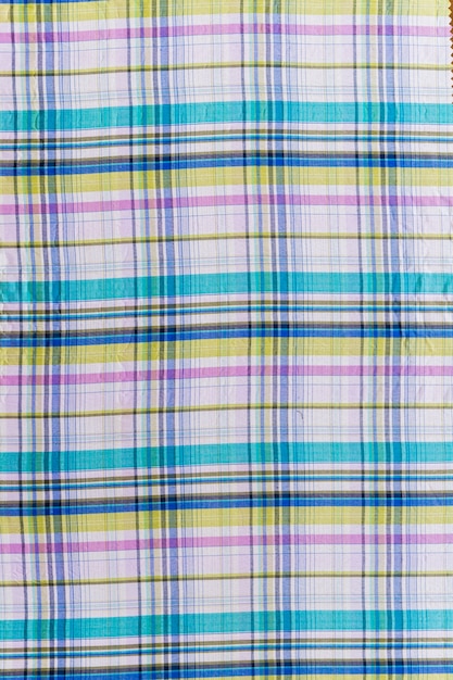 Free photo seamless chequered pattern textile