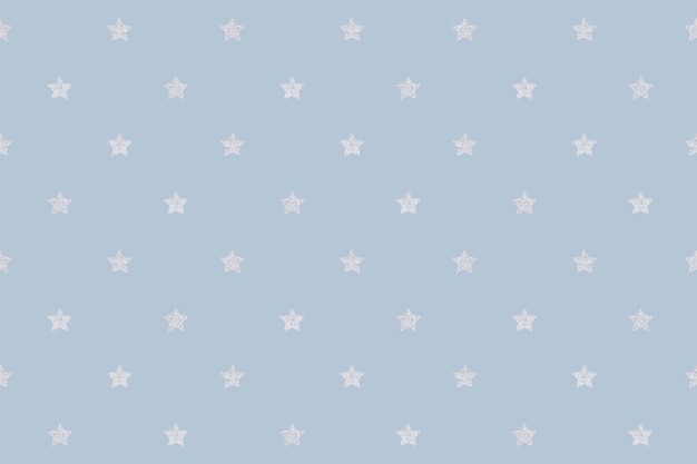 Seamless glittery silver stars design resource