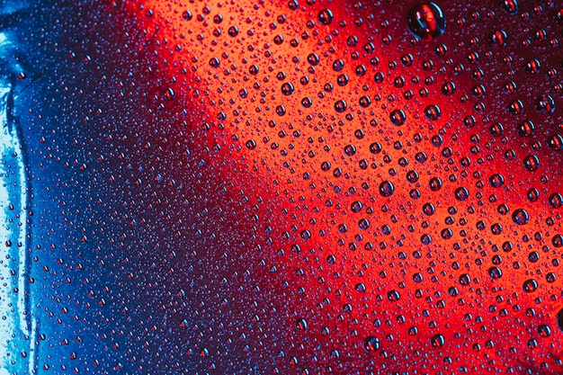 Seamless water drops on bright surface background