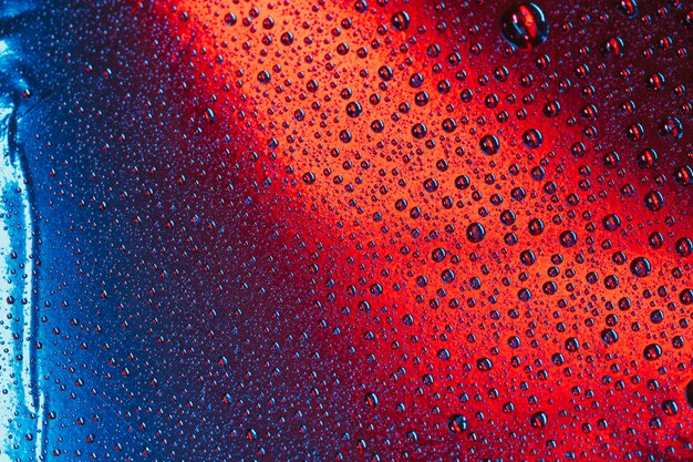 Seamless water drops on bright surface background