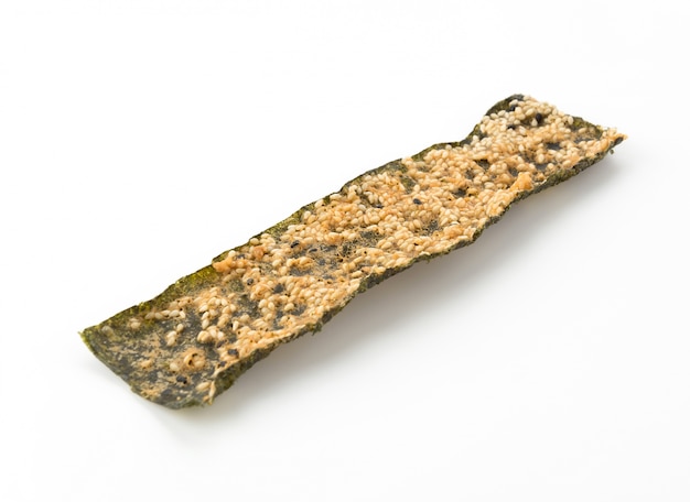 seaweed fried with white sesame