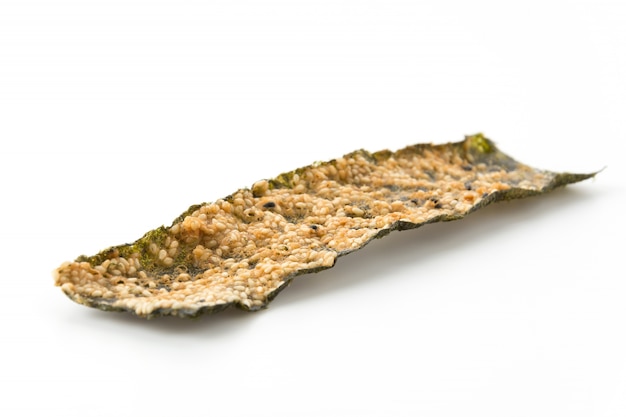 seaweed fried with white sesame