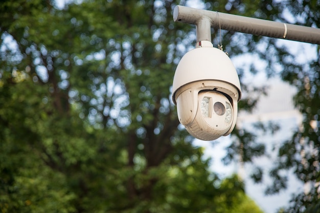 security camera and urban video