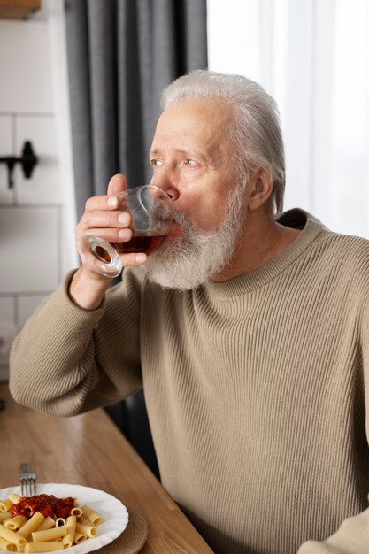 Senior friends spending time together