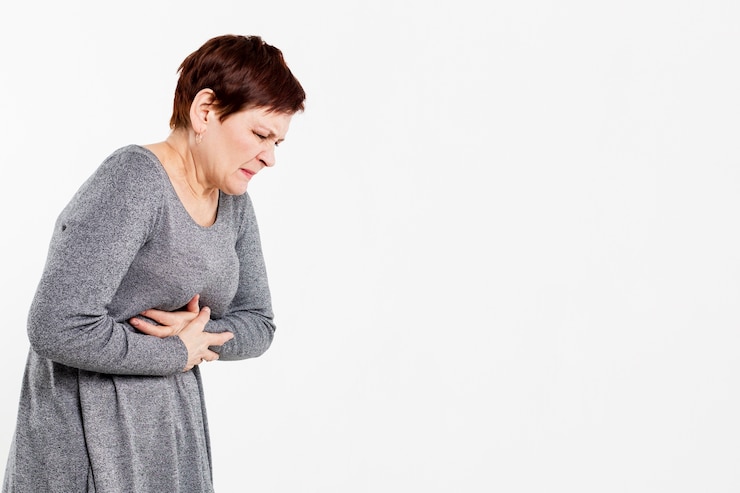 Free Photo senior woman with medical problems