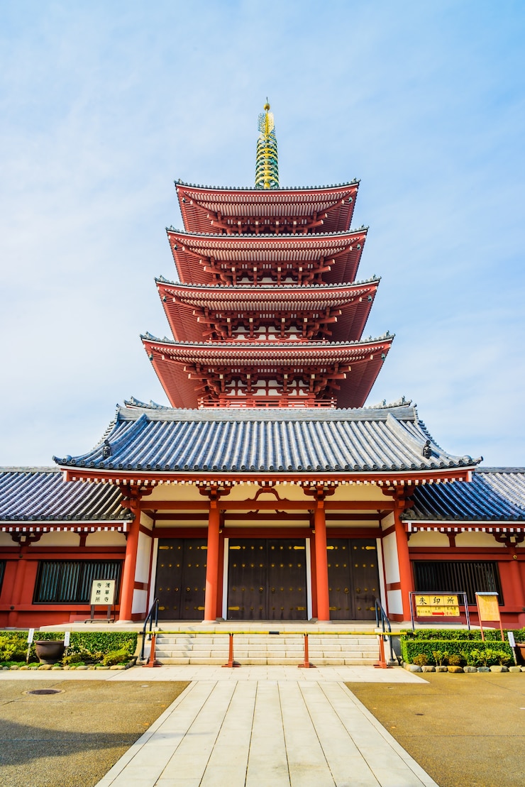 Free Photo sensoji temple