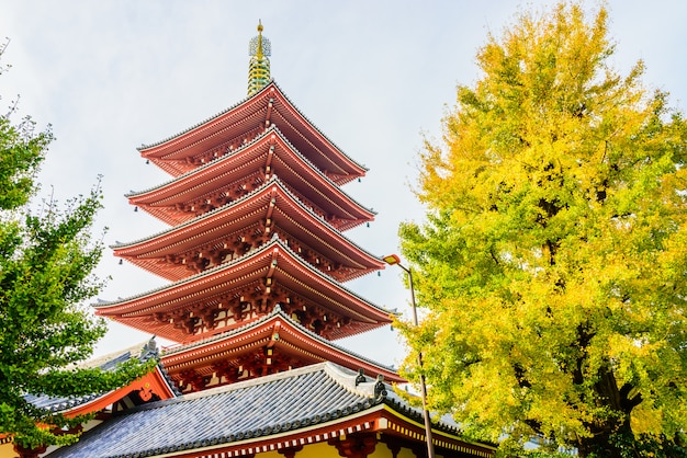 Free photo sensoji temple