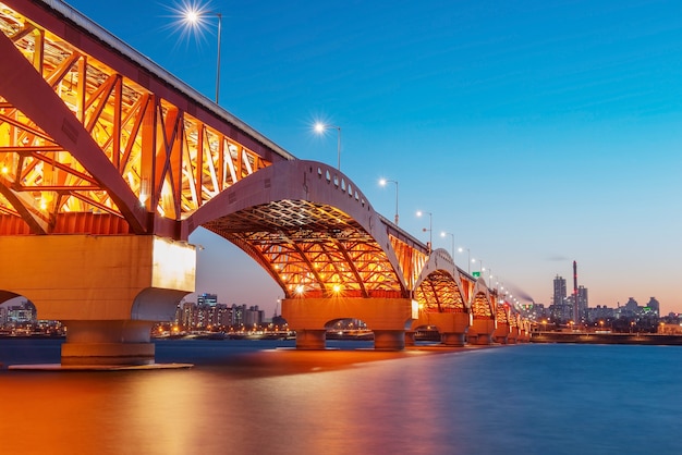 Бесплатное фото Мост сонсан в корее