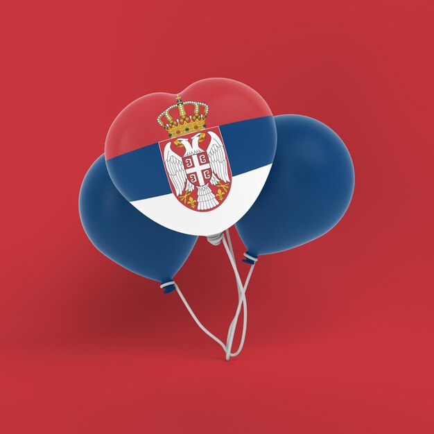 セルビア風船